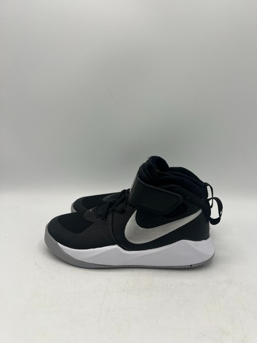 Nike Team Hustle D9 PS Black/White/Grey AQ4225-001 Toddler Size 11c - Picture 2 of 5
