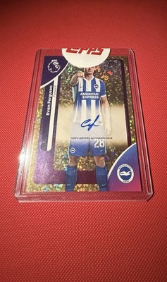 2025-26 Topps Premier League Evan Ferguson Mini Diamond Gold /50 SEALED AUTO