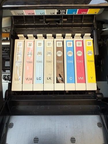 Epson Stylus Photo R2880 Digital Photo Inkjet Printer WORKING W INK - Picture 11 of 11