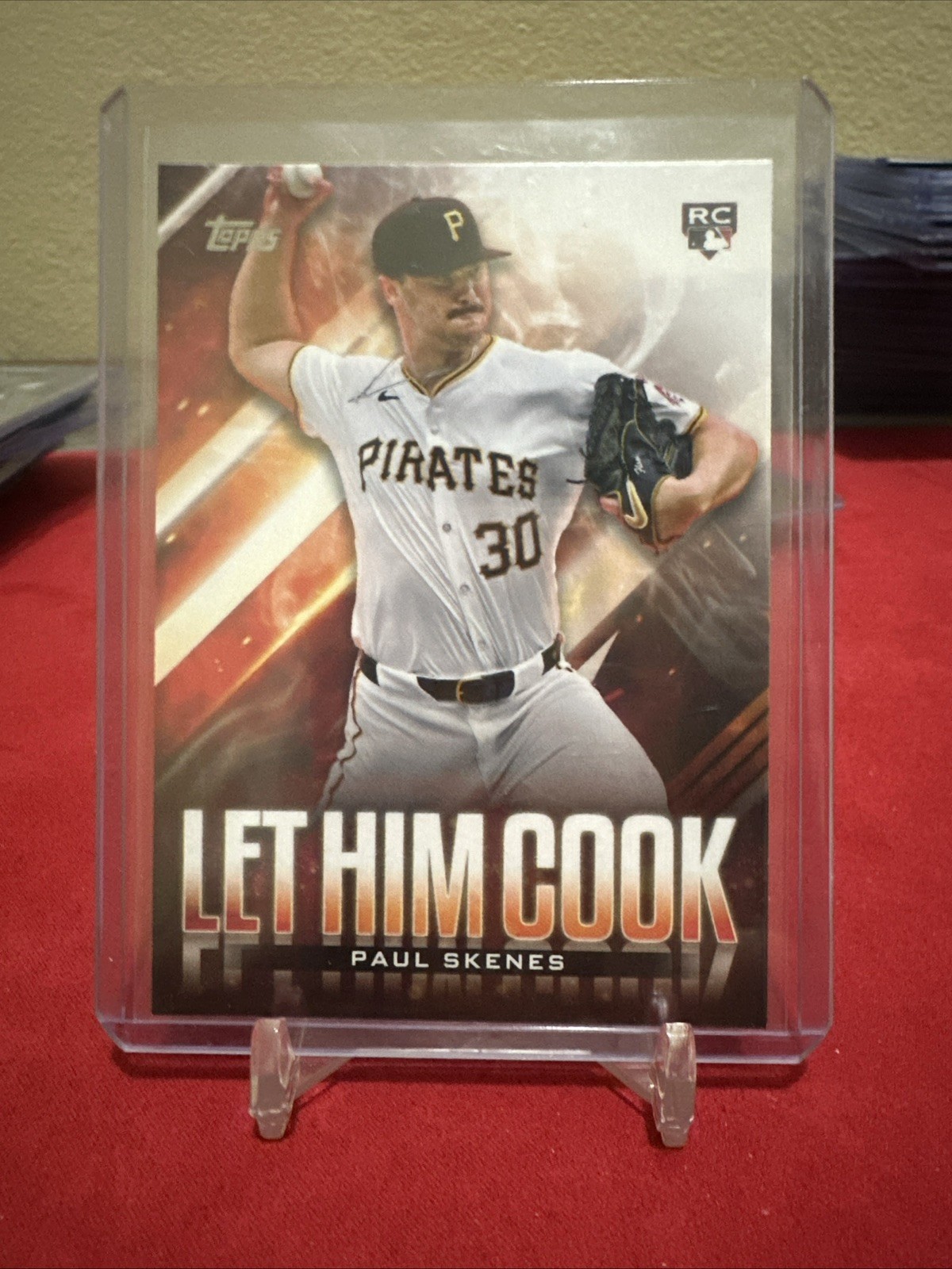 2024 Topps Update Let Him Cook Paul Skenes #LHC-12 Rookie Card RC