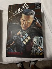Hot Toys MMS583 *Special Edition* Deadpool 2 Cable 1/6 Action Figure W Shield