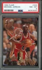 Michael Jordan 1994 Flair Card #326 Jersey #45 PSA 8 NM-MT Chicago Bulls