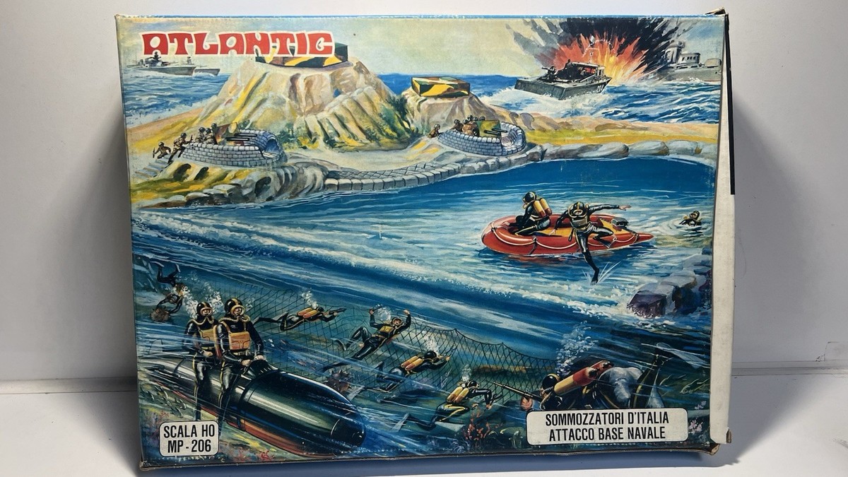 Atlantic MP-206 Naval Base Attack – HO 1:72 – Unsure if Complete