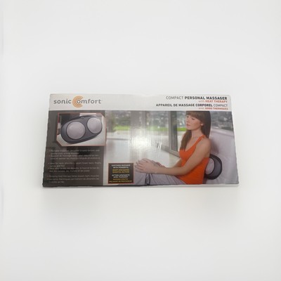 Sonic Comfort Compact Personal Massager Heat Therapy Massage