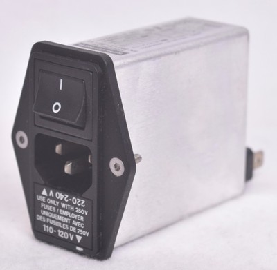 Schaffner Power Input Panel Mount FN 393-1-05-11 110/250VAC