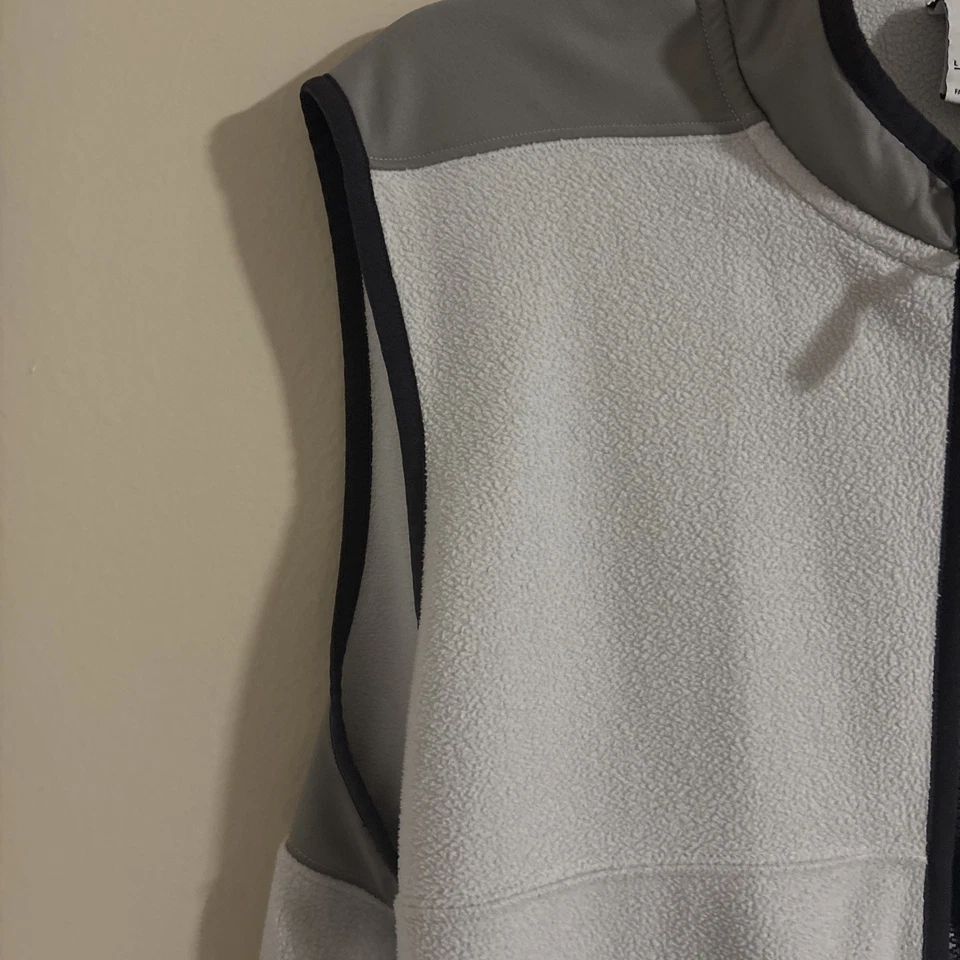 Chaleco de golf Nike Therma-Fit Victory polar gris DA2905-025 para hombre talla GRANDE cremallera completa Foto 4 de 4