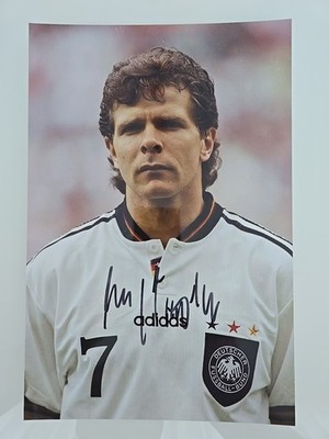 ANDREAS MÖLLER XXL Autograph Signed Original 20X30CM
