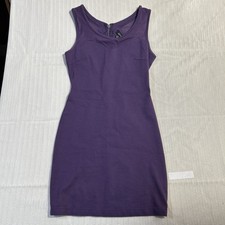 MARCIANO GUESS purple sleeveless bodycon dress SIZE S/p