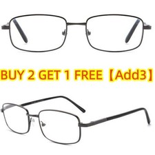 1 Pair Progressive Multi-focus Auto Zoom Far and Near Dual use Reading Eyeglass 