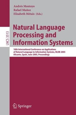 Natural Language Processing And Information Systems : 10th International Conf...