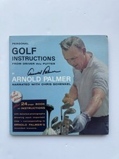 Arnold Palmer Signed/Autographed Golf Instructions Vinyl LP Album PSA Course PGA