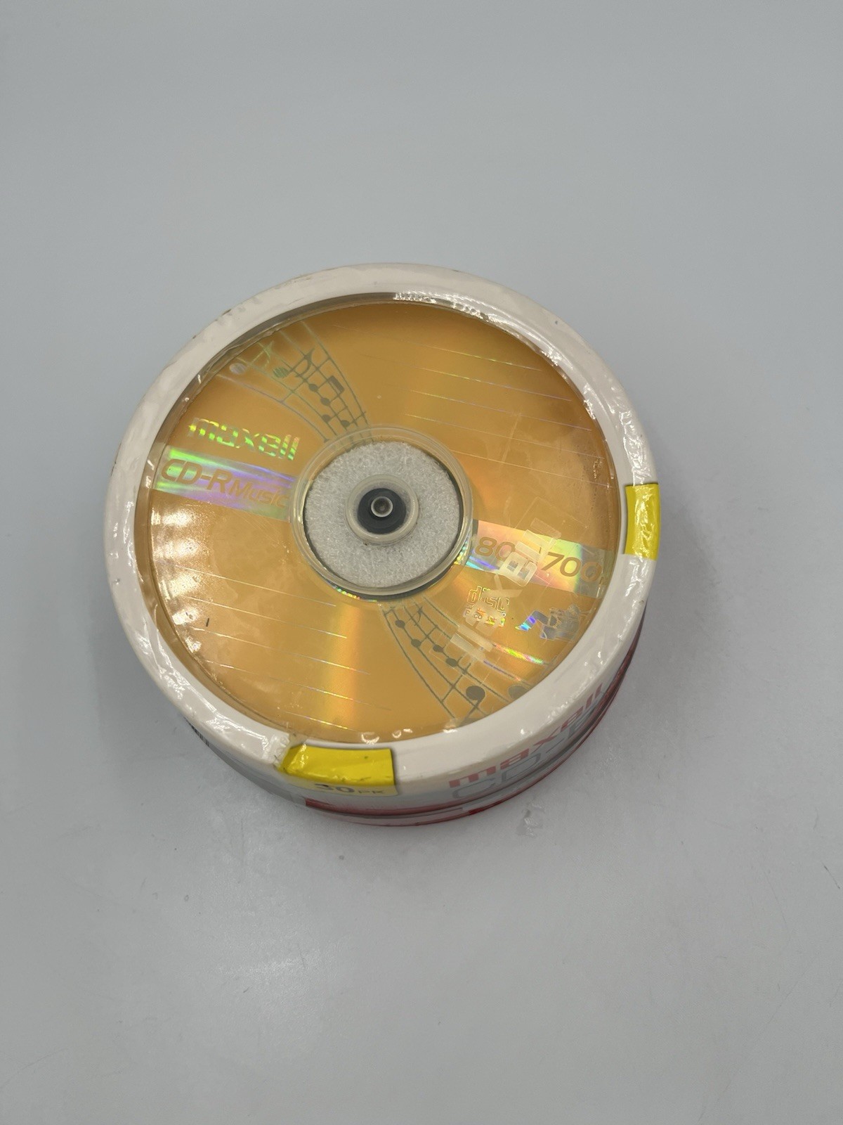 Maxell CD-R 30 Pack Music Gold Recordable Discs 700 MB NEW SEALED