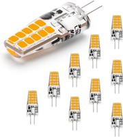 g4 LED Lampen 10Er Pack 2W 250LM Warmweiß 3000K AC DC 12V FüR Dunstabzugshaube