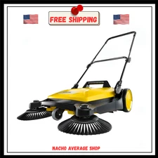 Karcher Outdoor Sweeper S 4 Twin, 5.25 Gal, Driveway, Garage, Sidewalk
