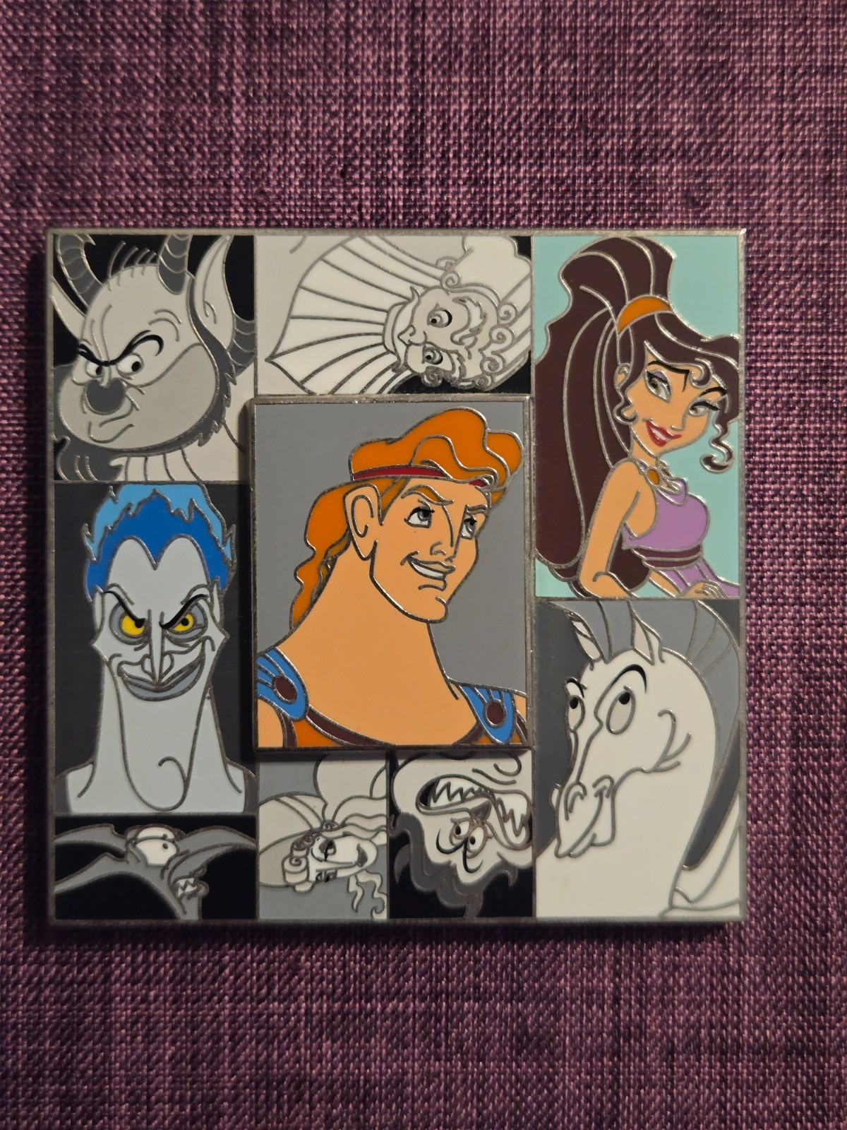 Disney DSSH DSF Pin Character Block Series Hercules LE 400 Pin Hades Meg Pegasus