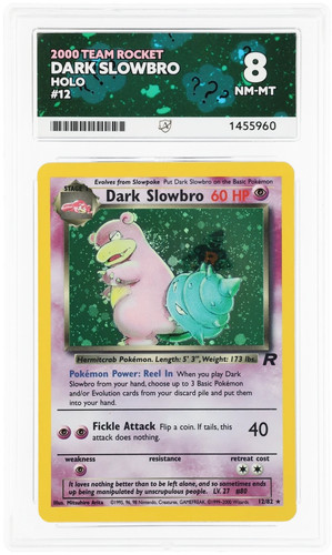 Dark Slowbro (Unlimited) graded ACE 8 for sale on eBay