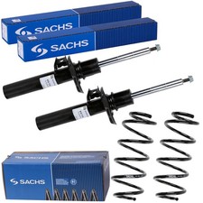 2x SACHS STOSSDÄMPFER+FEDER VORDERACHSE passend für VW PASSAT B6 B7 CC VARIANT