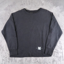 Vintage Y2K Mossimo Sweatshirt Men s Size L Large Black Long Sleeve Pullover
