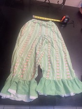 Youth Carters Vintage Pants Size 14 XL Youth Girls Pants Flowers 1970s