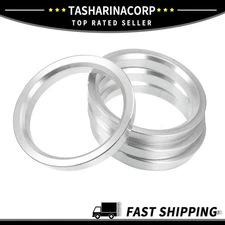 Universal Piece of 4 OD 70.6mm - ID 60.1mm Hub Centric Rings Wheel Center Spacer