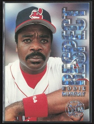 Eddie Murray 1996 Fleer Ultra Respect Gold Medallion #5 Cleveland Indians