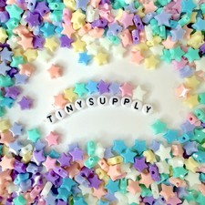10MM Pastel Acrylic Star Beads for Jewelry Making