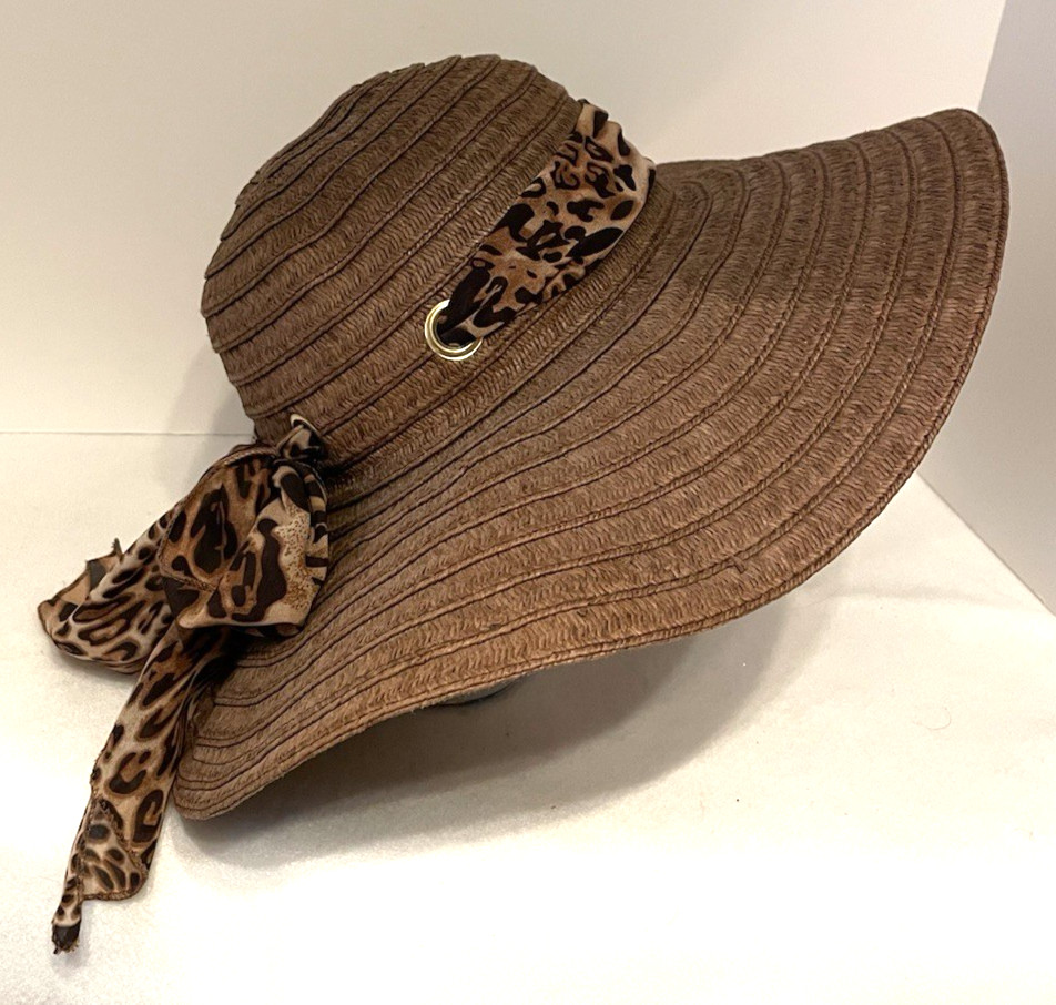 Jaclyn Smith Brown Packable Floppy Foldable Sun H… - image 4