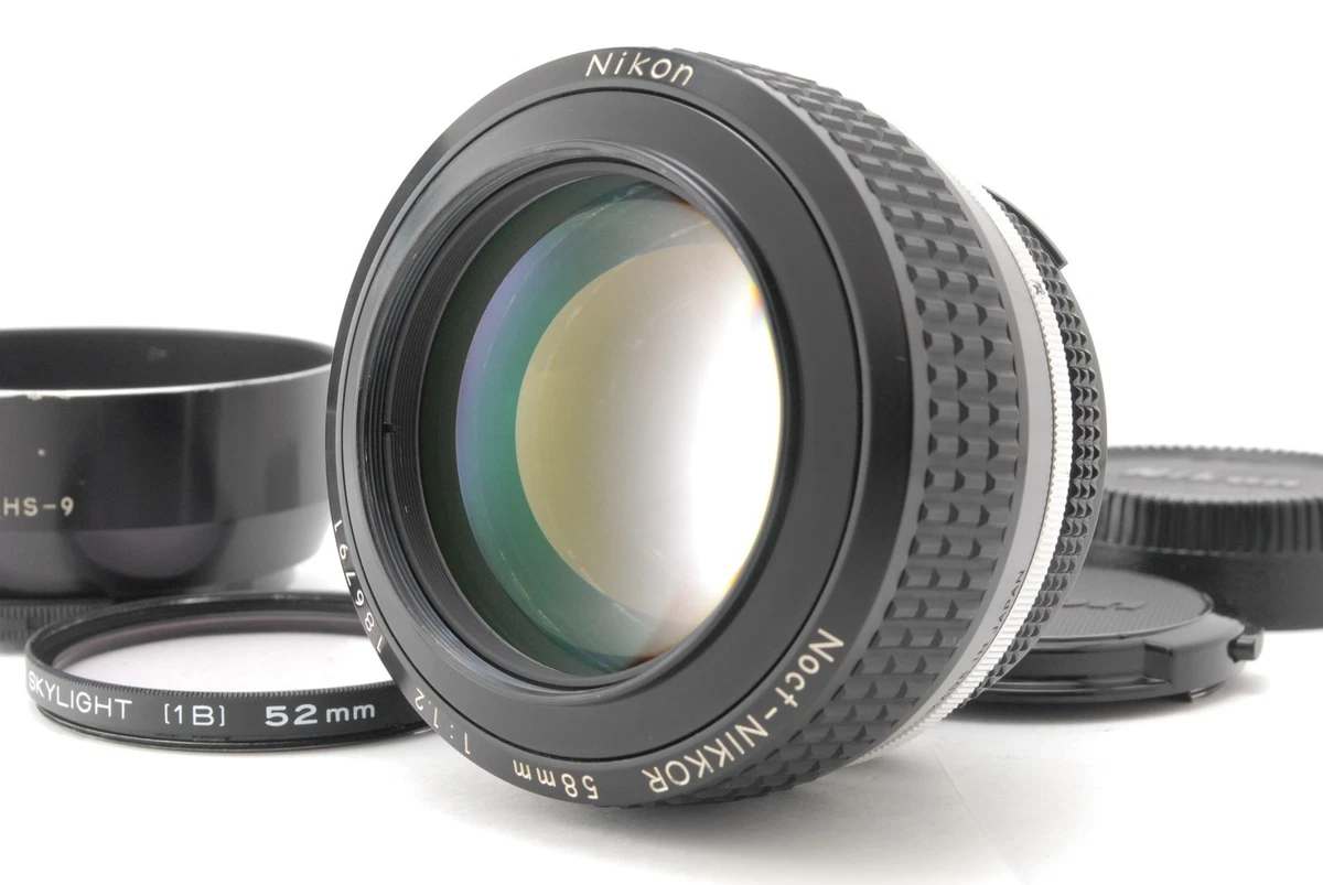 Nikon f/1.2 Camera Lenses 58mm Focal for sale - eBay