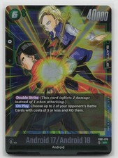 Dragon Ball Super Android 17 / Android 18 FB01-078 Awakened Pulse Holo NM
