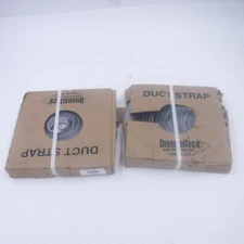 2 Pack Diversitech 710-002 1" x 100' Metallic Duct Strap 30 Gauge