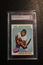 1975-76 Topps Hockey #275 Denis Potvin KSA 8