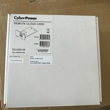 CyberPower RCCARD100 UPS Cloud Remote Monitoring Card, Black