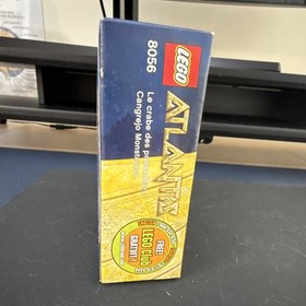 LEGO Atlantis Monster Crab Clash 8056 Complete *RARE* set. New, sealed box. 