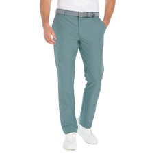 Men Greg Norman ML75 Performance Pants Stretch Flat Front Golf 30 32 40 42 Green