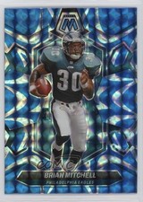 2024 Panini Mosaic Reactive Blue Mosaic Prizm Brian Mitchell #227 0x5w