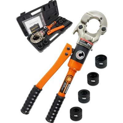 Hydraulische Presszange TH-Kontur für Verbundrohre 16-32 mm im Kunststoffkoffer