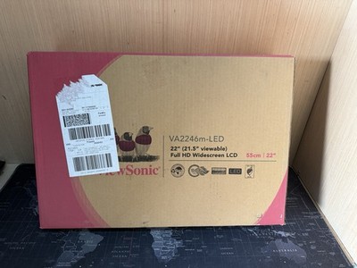 ViewSonic VA2246M-LED Black 21.5'' 5ms Widescreen LED Backlight LCD 16:9 Full HD