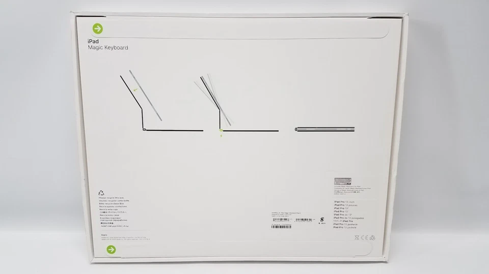 Apple MWR53LL/A Magic Keyboard Case For iPad Pro 13"  A2974 - Image 3 of 4