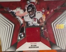 2025 Panini Score Football Bijan Robinson #SNJ-BRN Atlanta Falcons Memorabilia