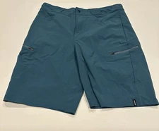 NRS Guide Wear Shorts Men 36 Gray Performance Stretch Fabric UPF 50+