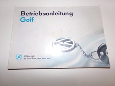 VW Golf III Betriebsanleitung von 7/1992 Golf GTI  44kW - 128kW Modelle