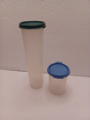 Tupperware Modular Mates #1661-1Spaghetti 11''&1606-30 5''Cheese KEEPERS FREE SHIP