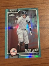2026 Topps Chrome Aaron Judge Aqua Refractor /199 New York Yankees