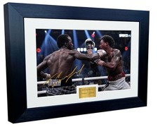 12x8 Terence Crawford Errol Spence Jr. Boxing Photograph Picture Frame Signed RH