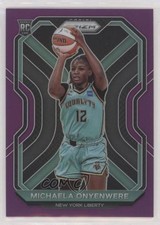 2021 Panini Prizm WNBA Purple Prizm 21/99 Michaela Onyenwere #94 rf2