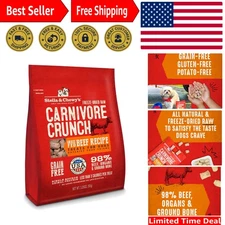 Carnivore Crunch Freeze-Dried Treats - Grain-Free, Perfect for Picky Eaters