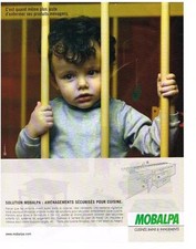 PUBLICITE ADVERTISING   2007  MOBALPA  cuisines
