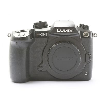 パナソニック LUMIX DC-GH5 Panasonic Lumix DC-GH5 Mirrorless Micro Four Thirds Digital