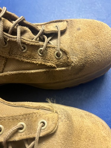 McRae 18-D-1034 Tan Suede Leather Combat Work Boots Gore-Tex Mens Size 11R - Picture 3 of 8