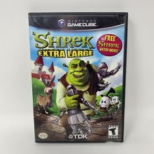Shrek Extra Large Nintendo GameCube Rare Watch Variant Cover Art - No Manual